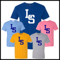 LTBA Stacked LS Head Short Sleeve Cotton Blend T-Shirt