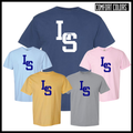 LTBA Stacked LS Short Sleeve Comfort Colors T-Shirt