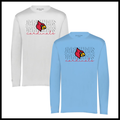 Lady Cardinals CARDINALS STACKED TEXT Long Sleeve 100% Poly Wicking T-Shirt