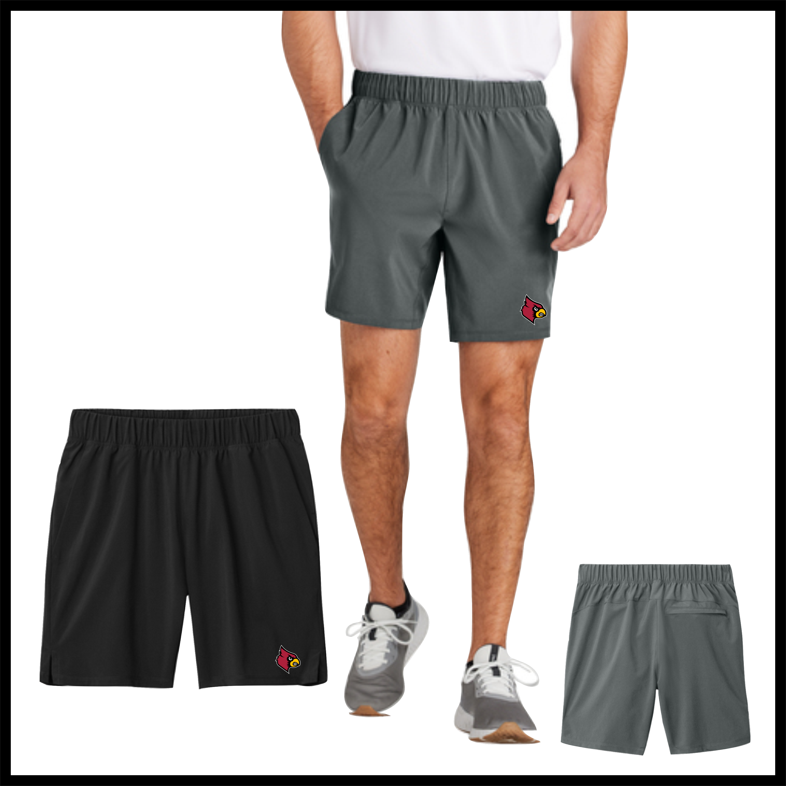 Lady Cardinals Men's Active Shorts