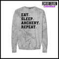 Magnet Cove Archery Eat-Sleep Comfort Colors Colorblast Sweatshirt
