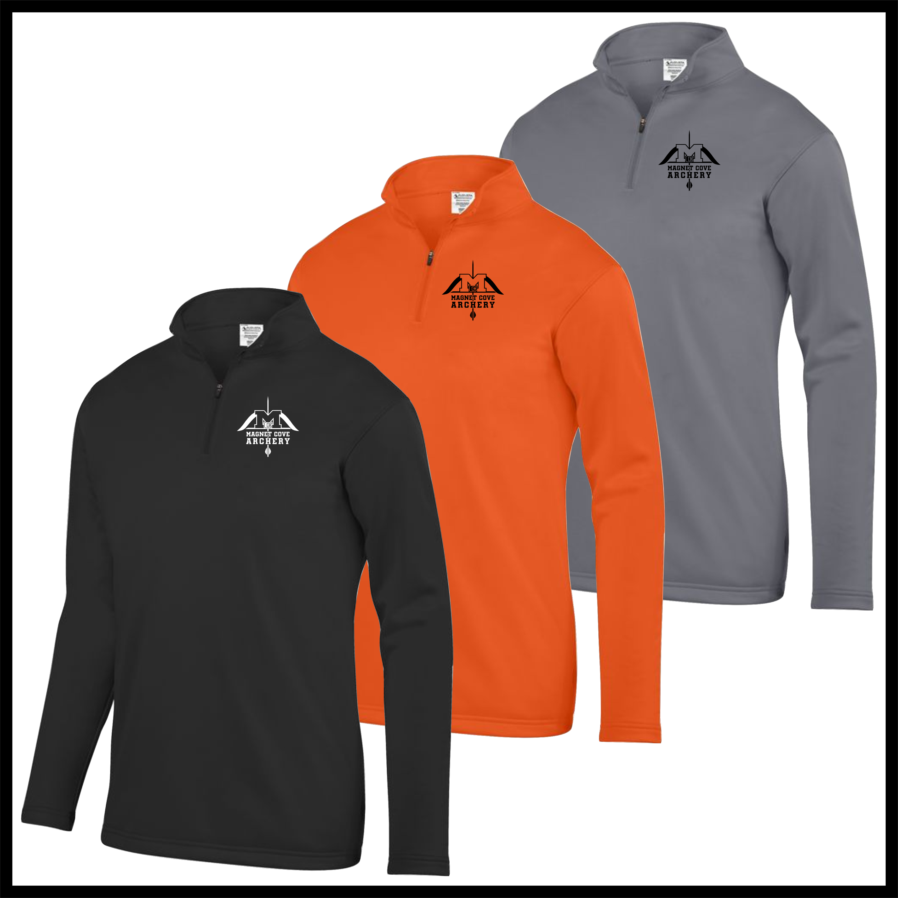 Magnet Cove Archery 1/4 Zip Poly Fleece Pullover