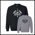 Magnet Cove Archery Team Logo Cotton Blend Crewneck Sweatshirt