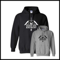 Magnet Cove Archery Team Logo Cotton Blend Hoodie Sweatshirt