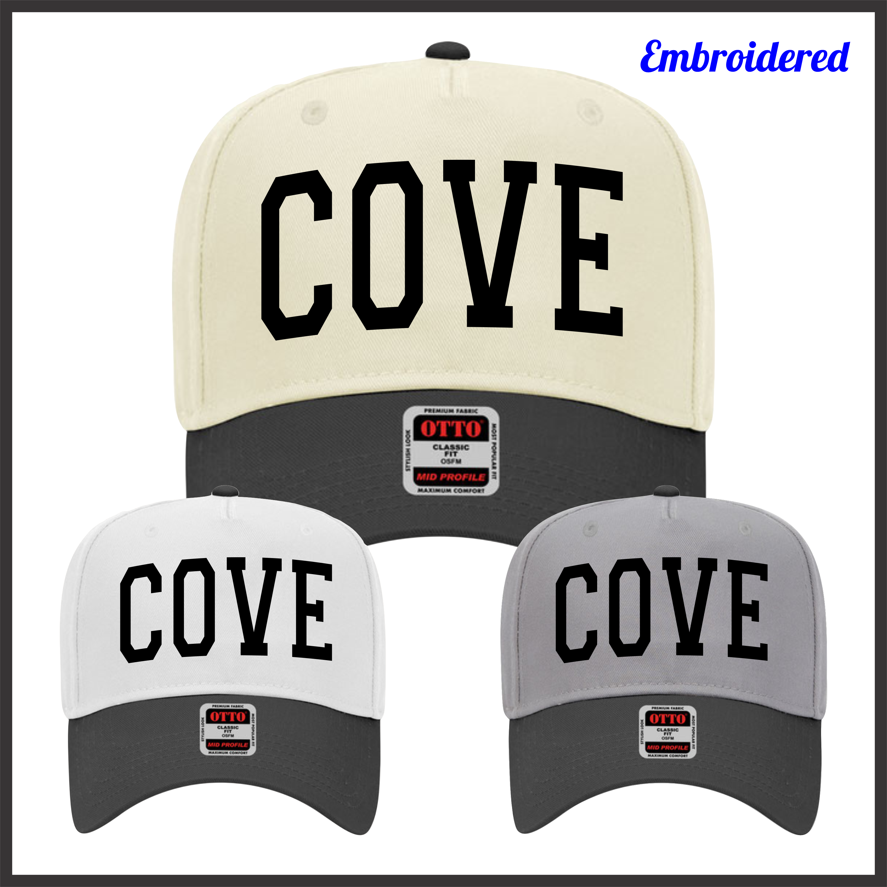 Magnet Cove COVE Text Hat