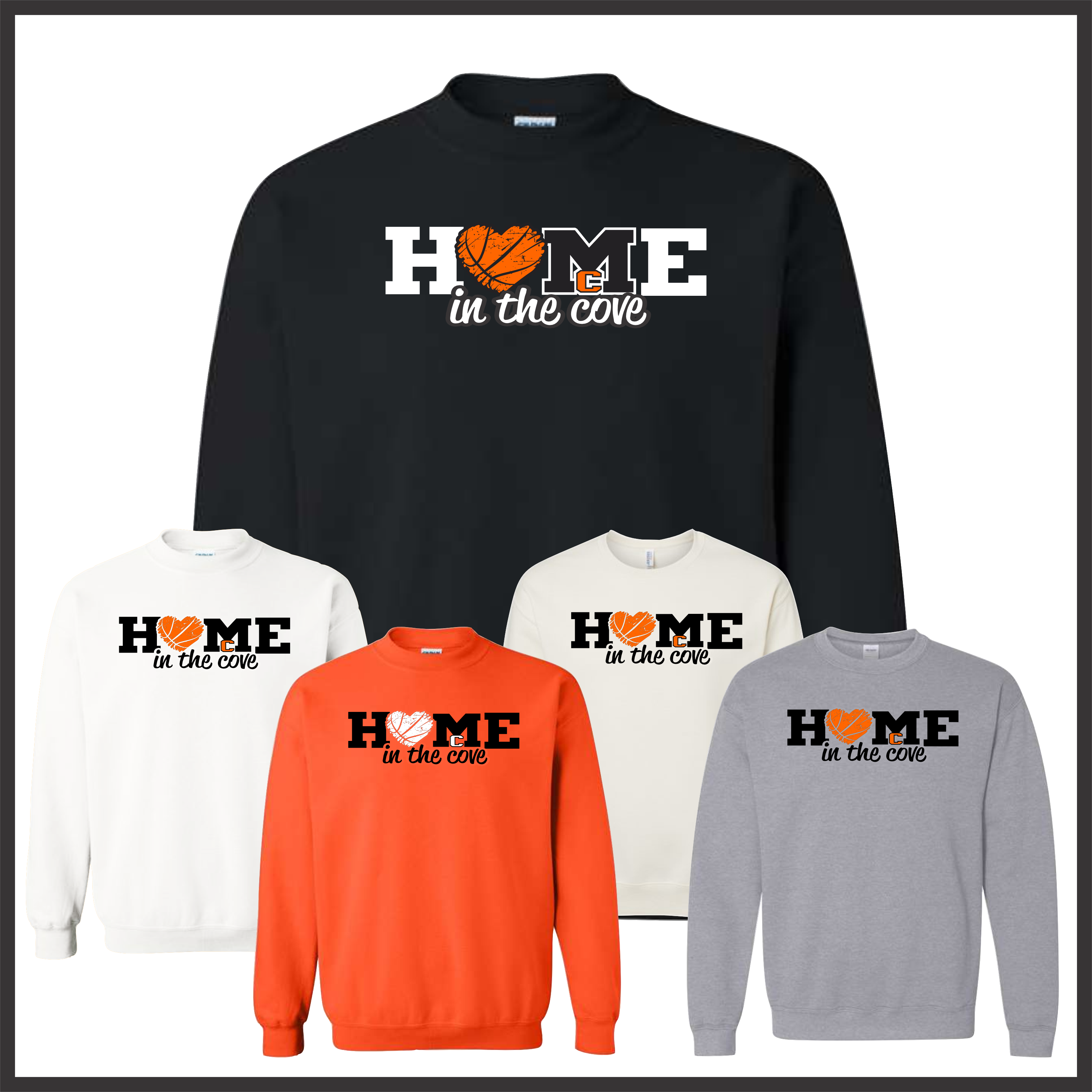 Magnet Cove Home in the Cove Cotton Blend Crewneck Sweatshirt