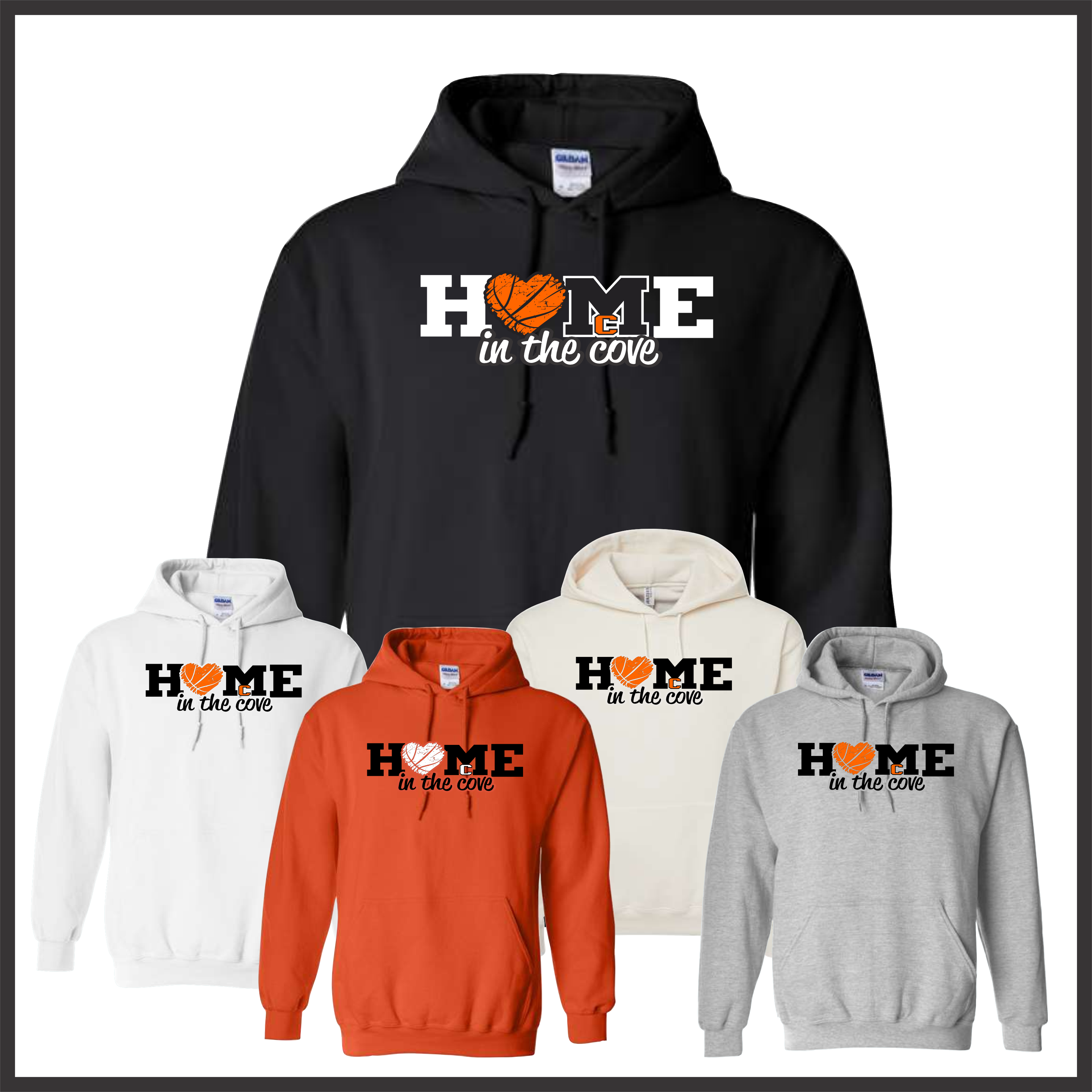 Magnet Cove Home in the Cove Cotton Blend Hoodie Sweatshirt