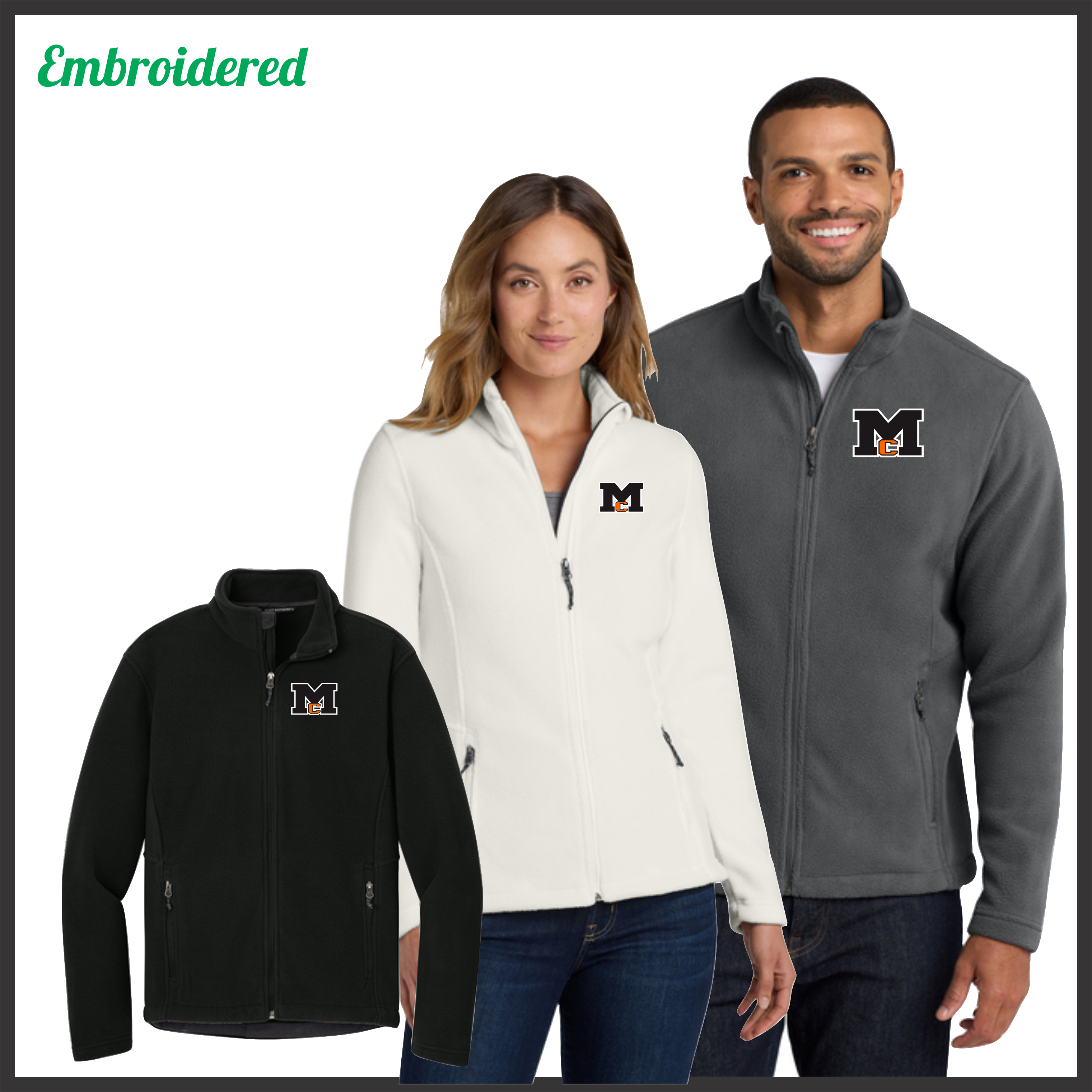Magnet Cove Embroidered Fleece Jacket