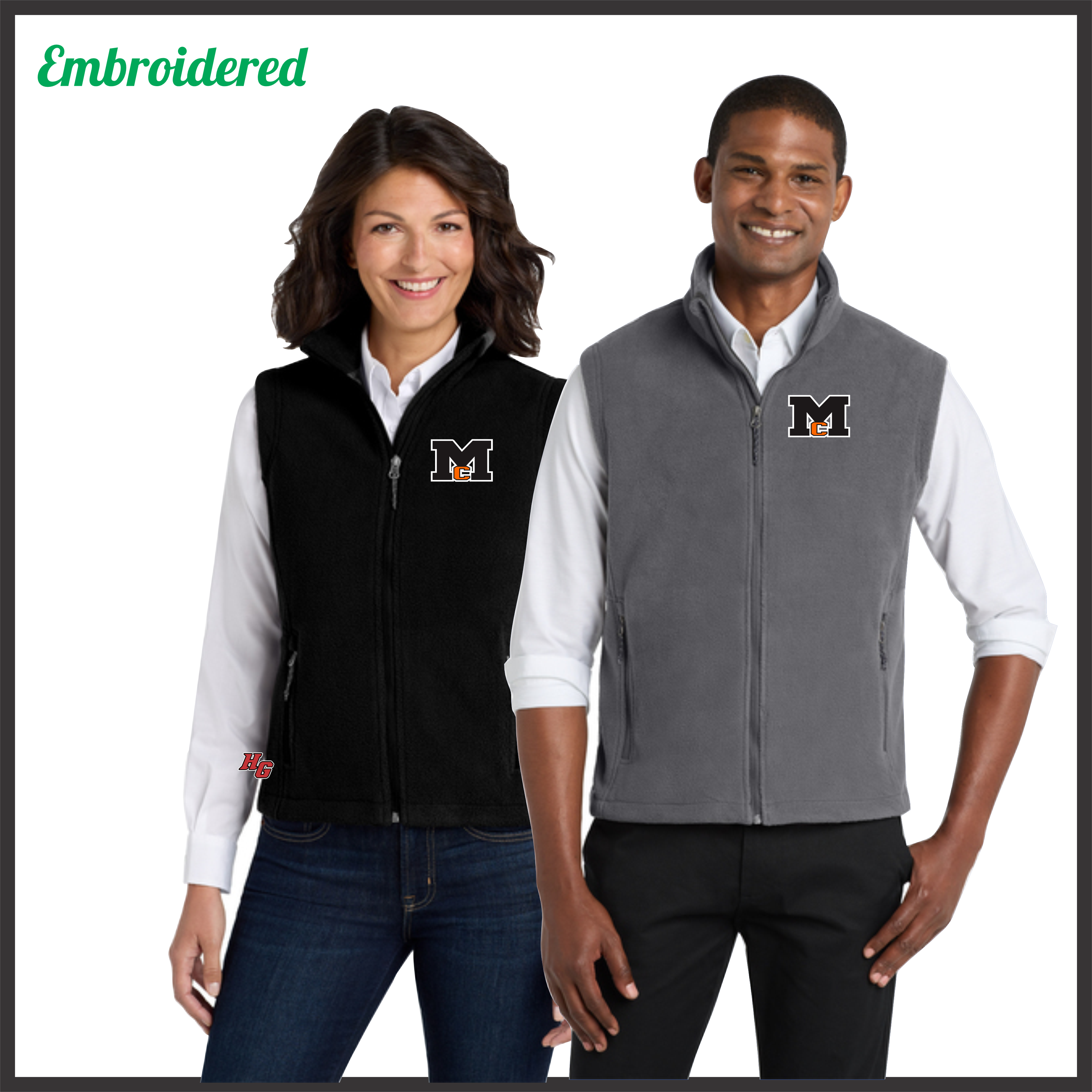 Magnet Cove Embroidered Fleece Vest