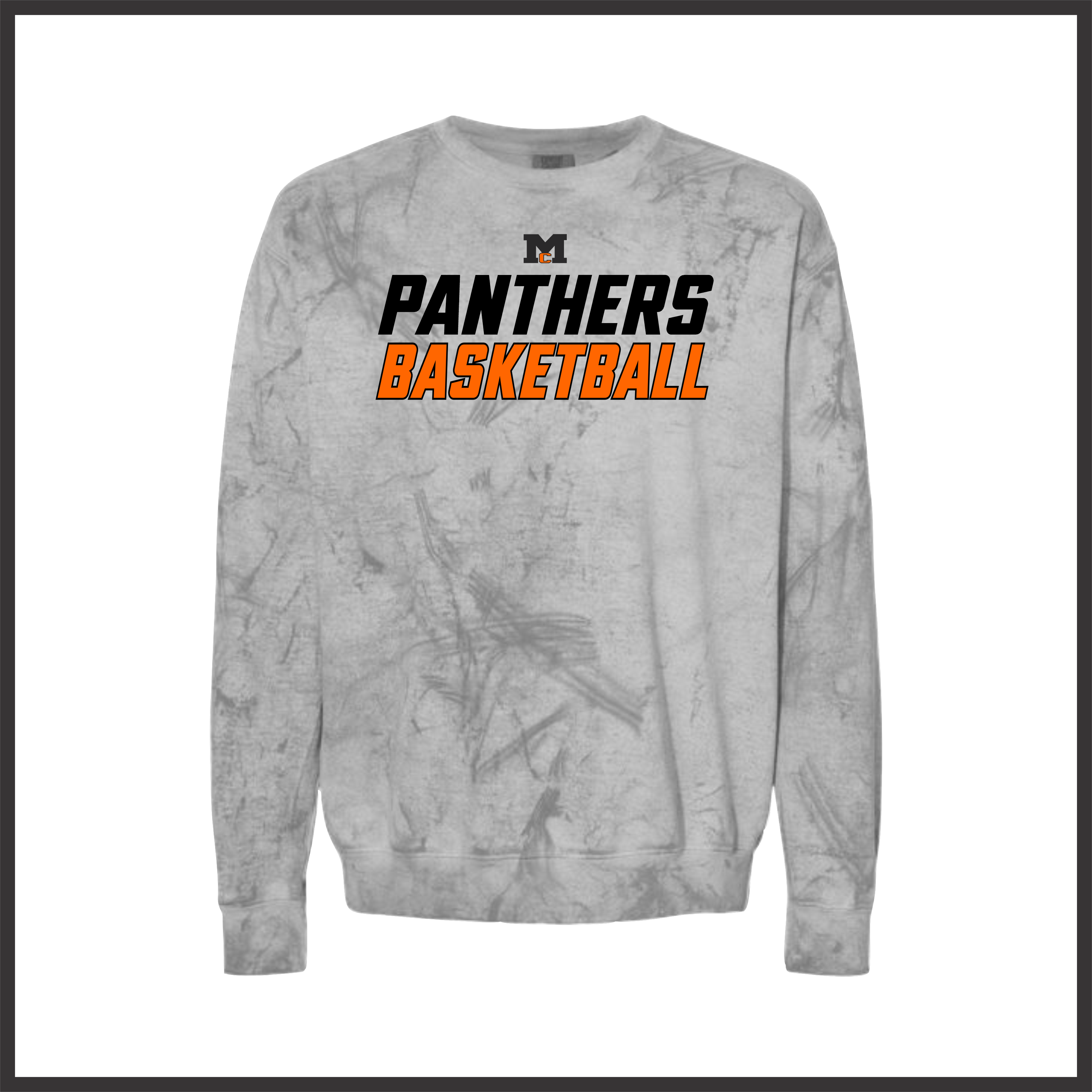 Magnet Cove Panthers Basketball Comfort Colors Colorblast Sweatshirt