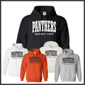Magnet Cove Panthers Block Text Cotton Blend Hoodie Sweatshirt
