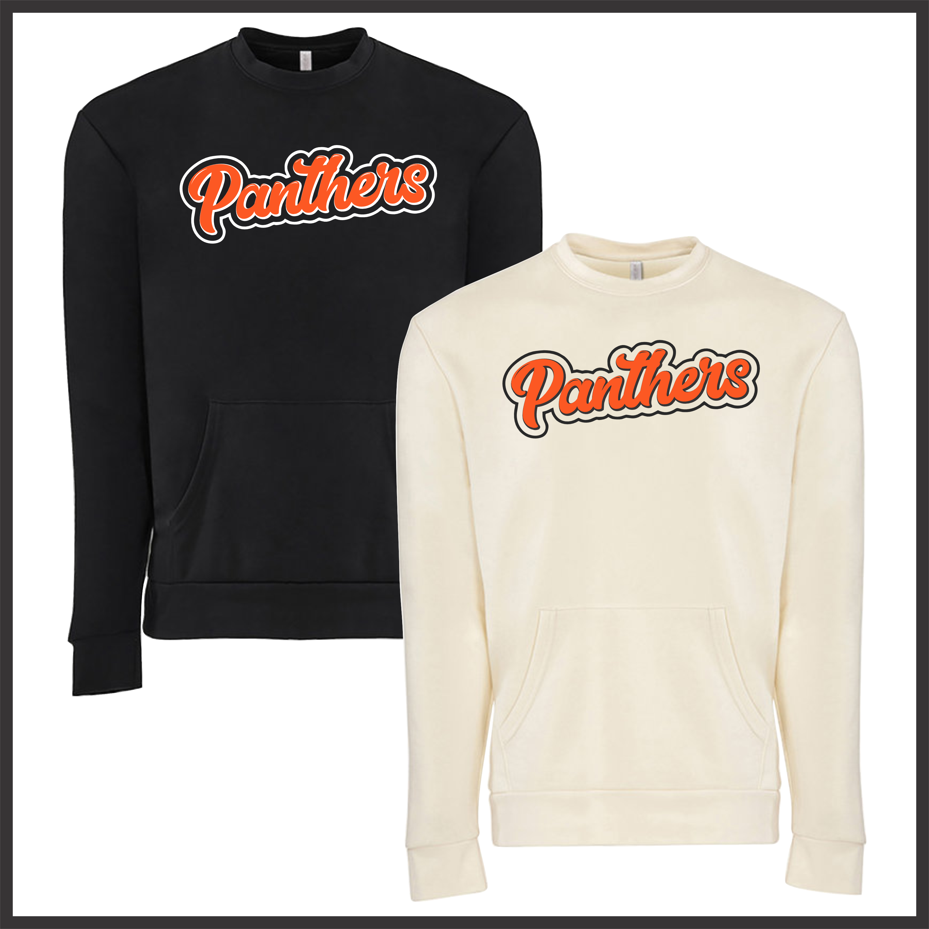 Magnet Cove Panthers Script *POCKET* Crewneck Sweatshirt