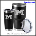 Magnet Cove Engraved Stainless Steel Tumbler
