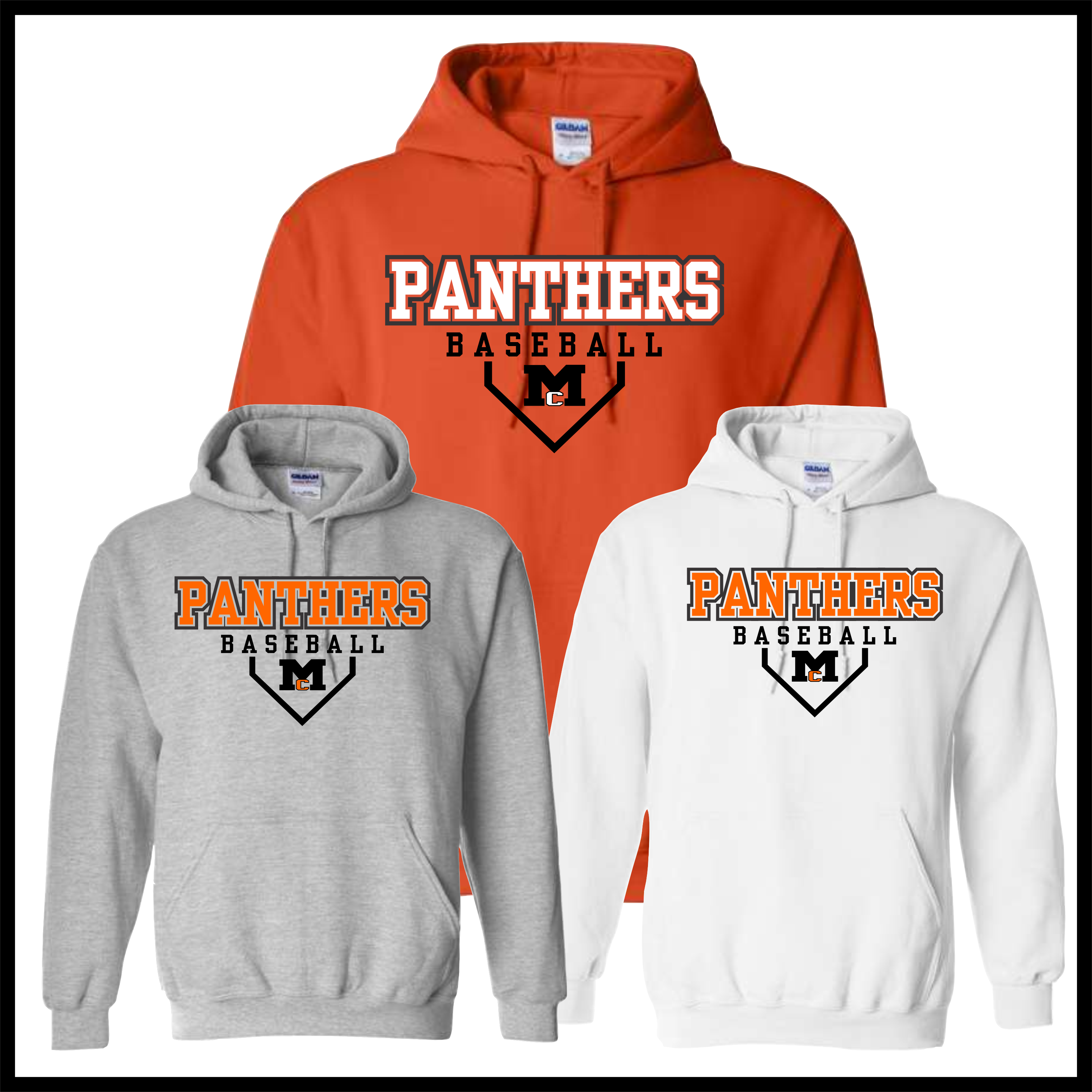 Magnet Cove BASEBALL Cotton Blend Hoodie Sweatshirt