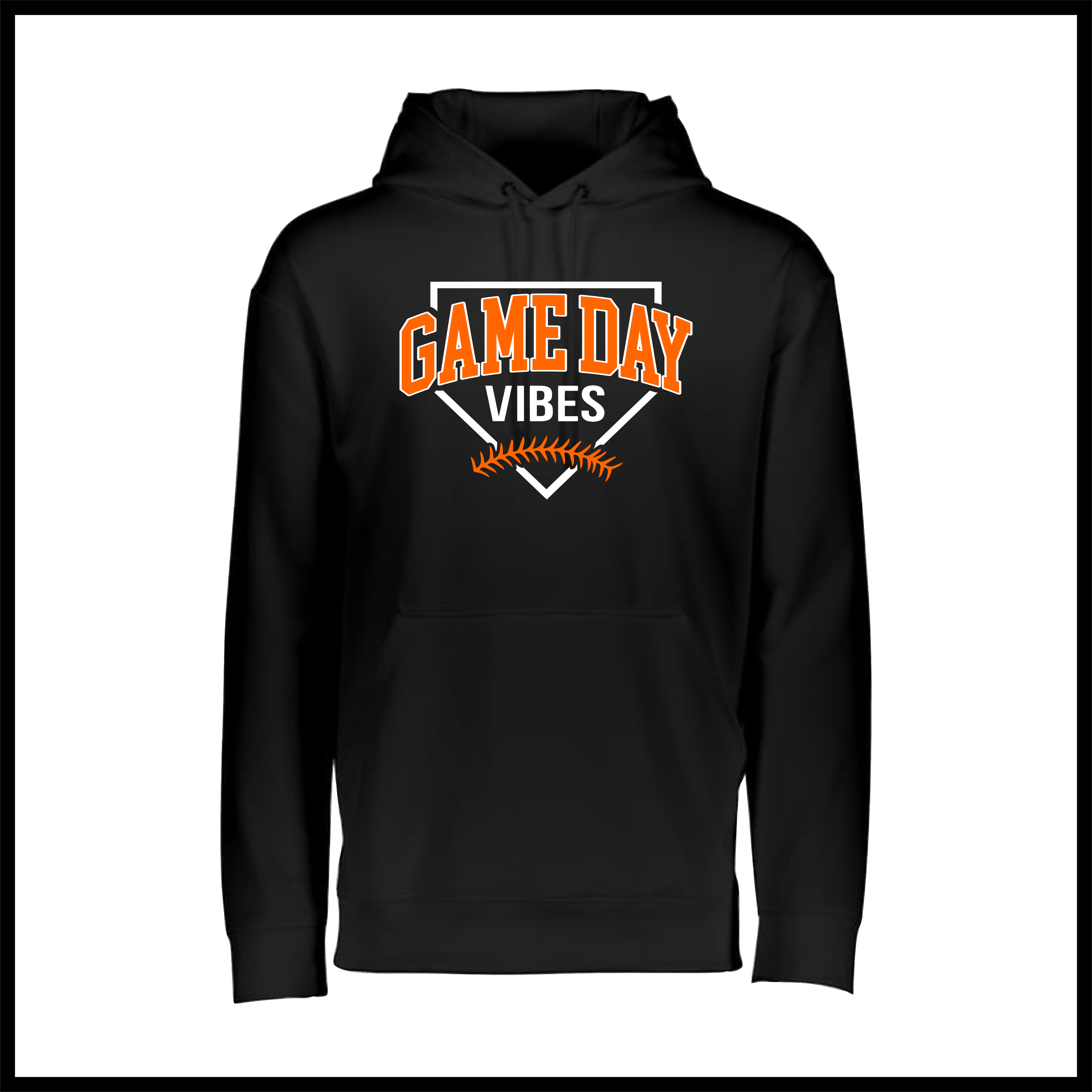 Magnet Cove GAME DAY VIBES 100% Poly Wicking Hoodie Sweatshirt