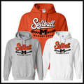 Magnet Cove SOFTBALL Cotton Blend Hoodie Sweatshirt