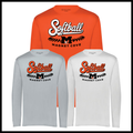 Magnet Cove SOFTBALL Long Sleeve 100% Poly Wicking T-Shirt