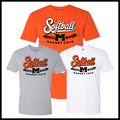 Magnet Cove SOFTBALL Short Sleeve Ringspun Cotton T-Shirt