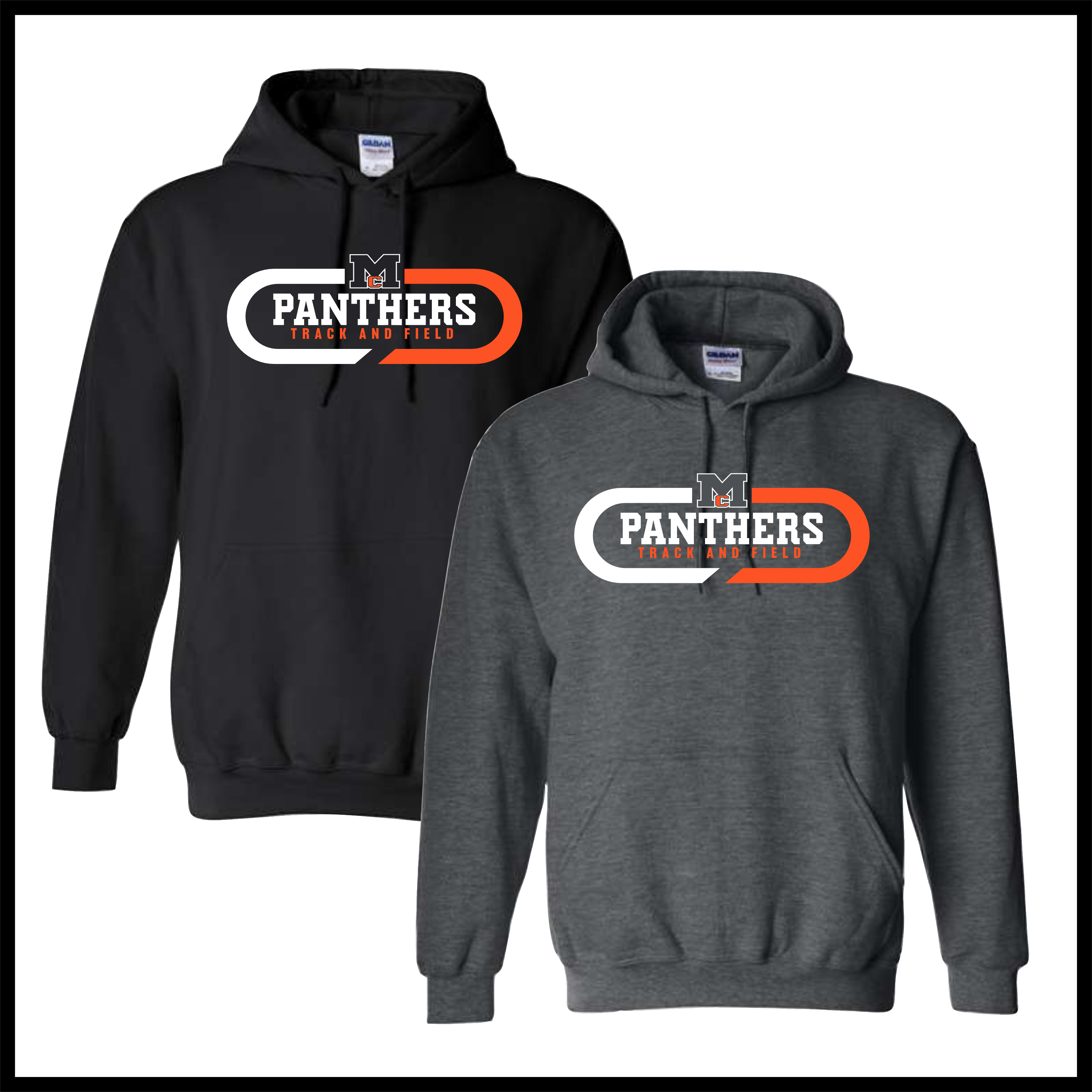 Magnet Cove TRACK & FIELD Cotton Blend Hoodie Sweatshirt