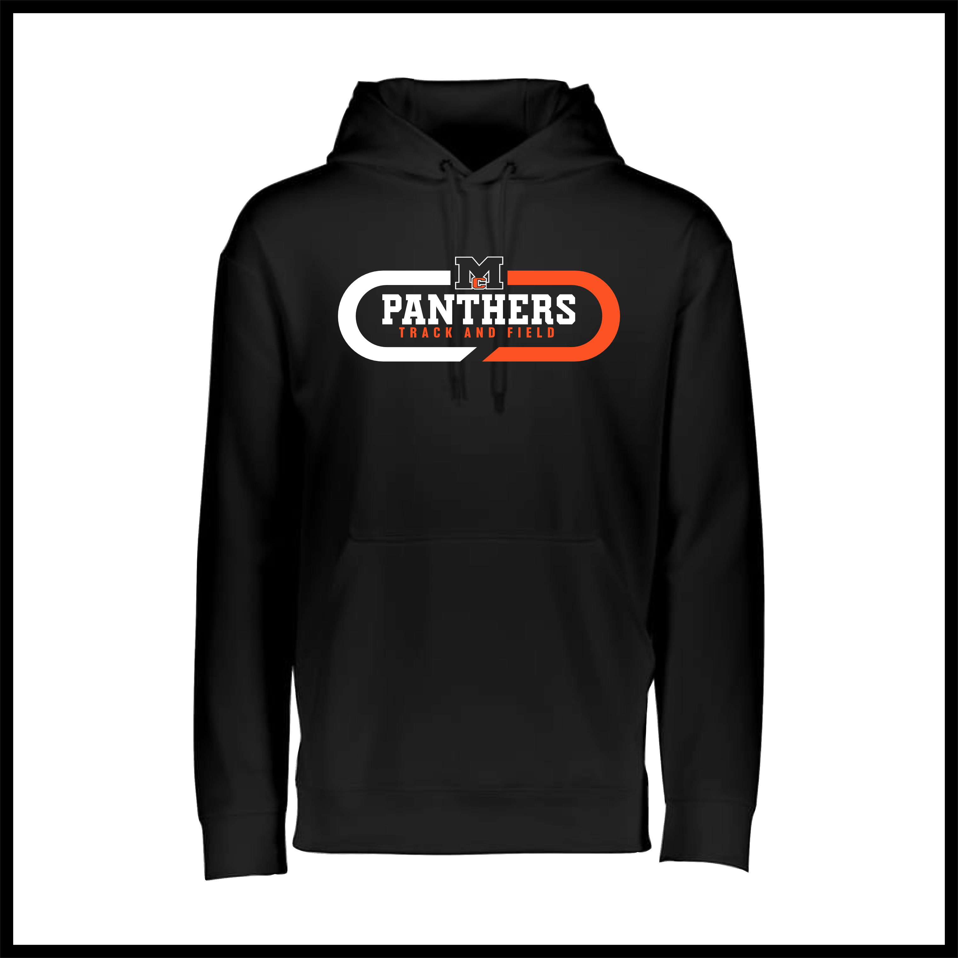 Magnet Cove TRACK & FIELD 100% Poly Wicking Hoodie Sweatshirt