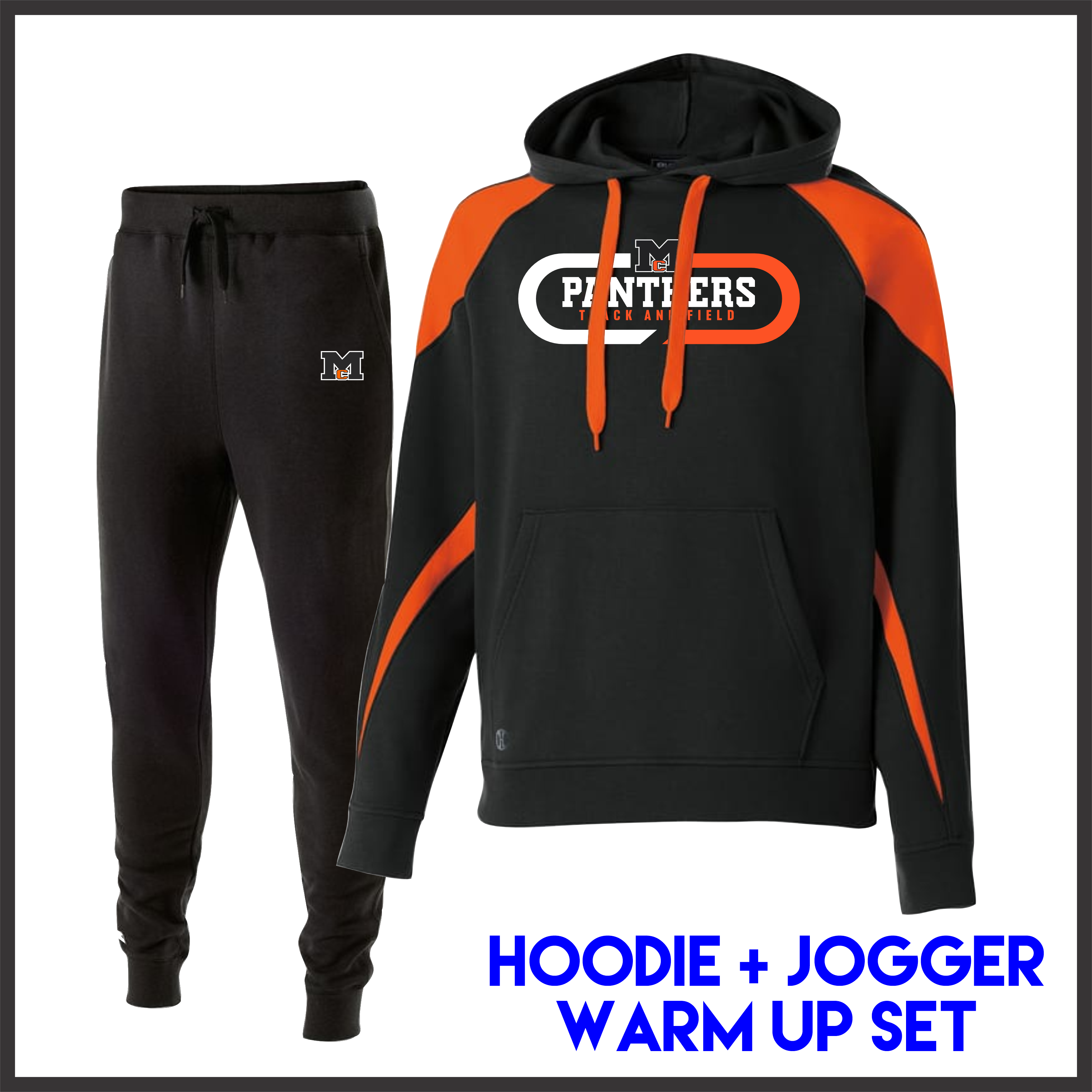 Magnet Cove TRACK & FIELD Hoodie + Jogger Warm Up Set
