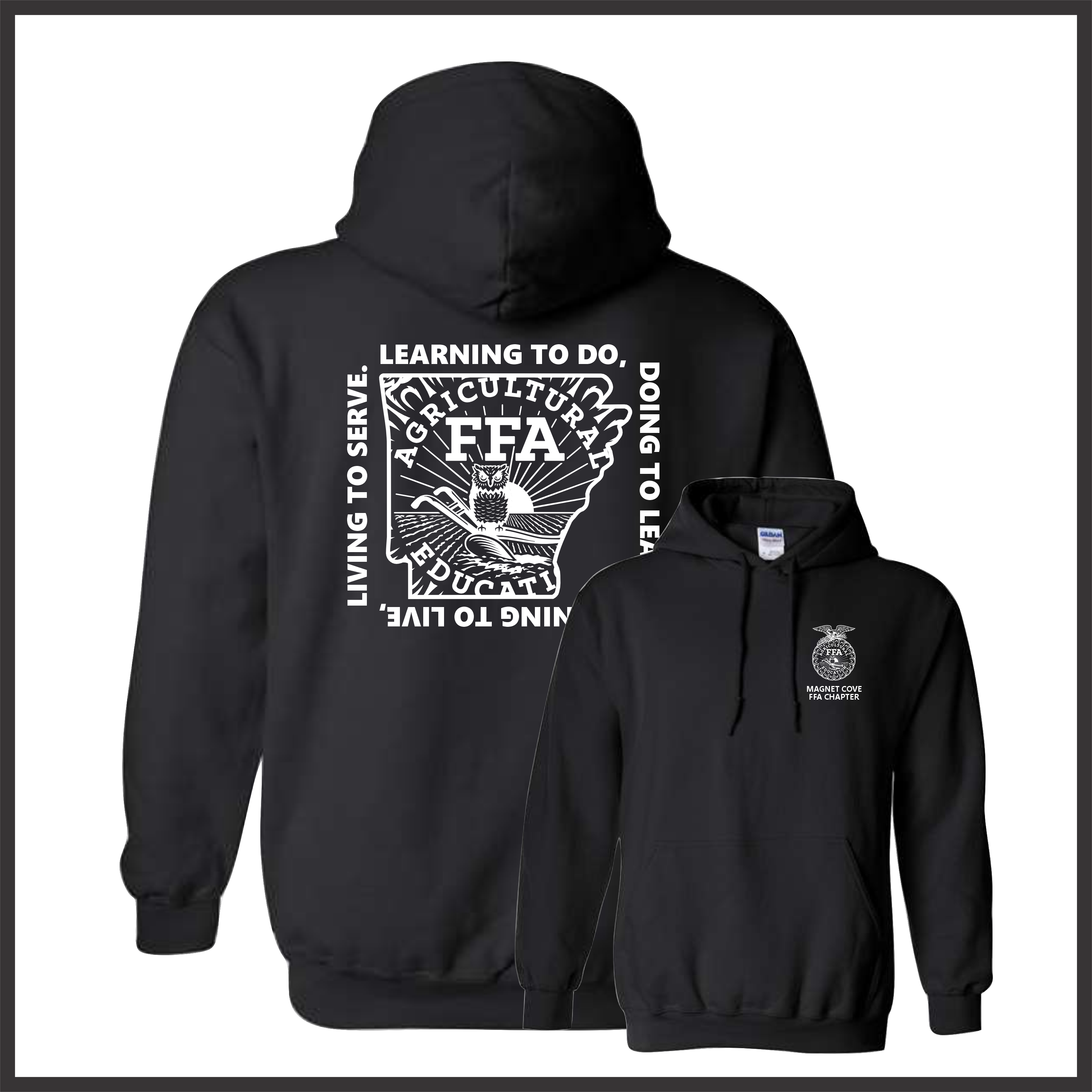 Magnet Cove FFA Cotton Blend Hoodie Sweatshirt
