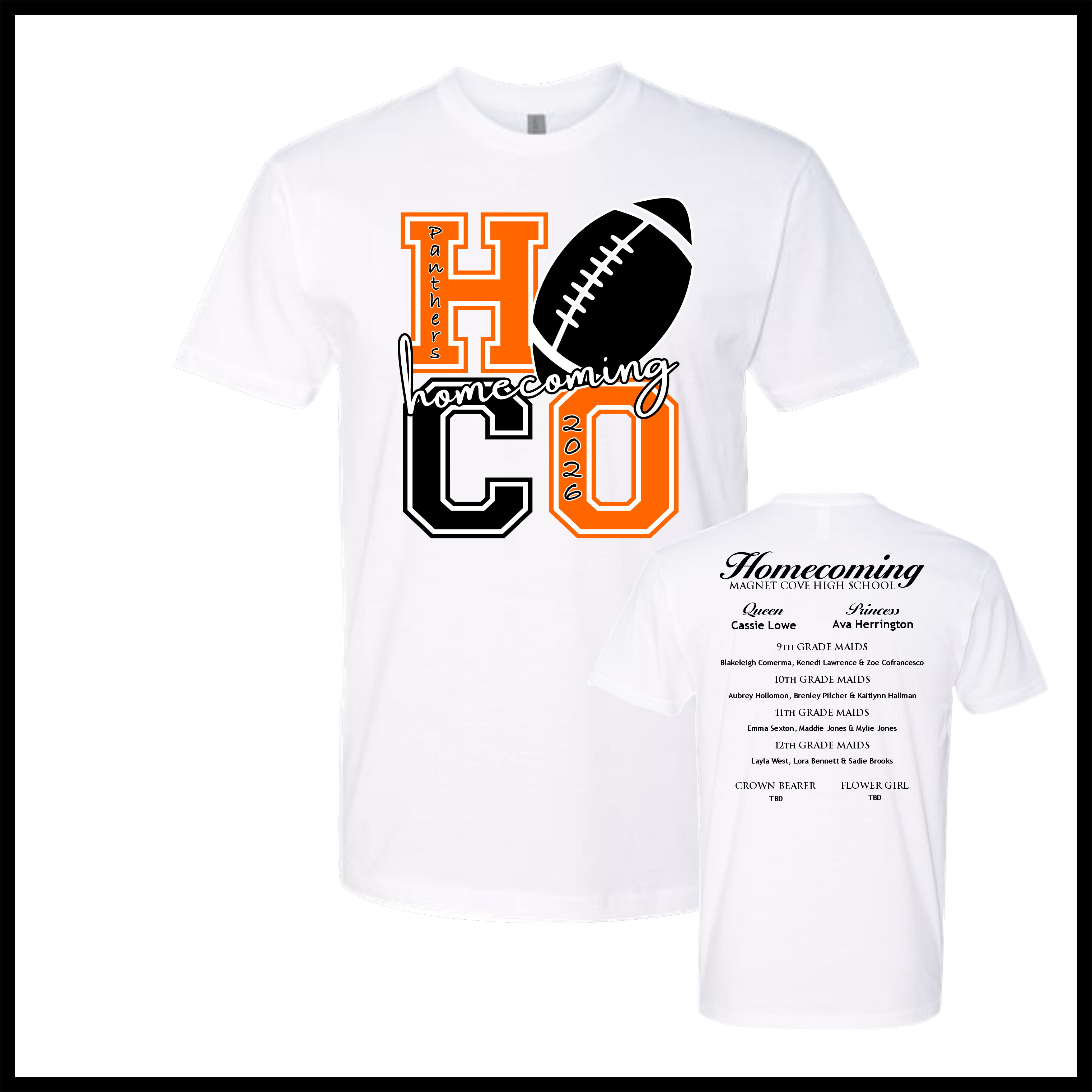 Magnet Cove HOCO26 WHITE Short Sleeve Ringspun Cotton T-Shirt