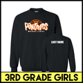 MC Pee-Wee Basketball 3rd Grade Girls Sweatshirt
