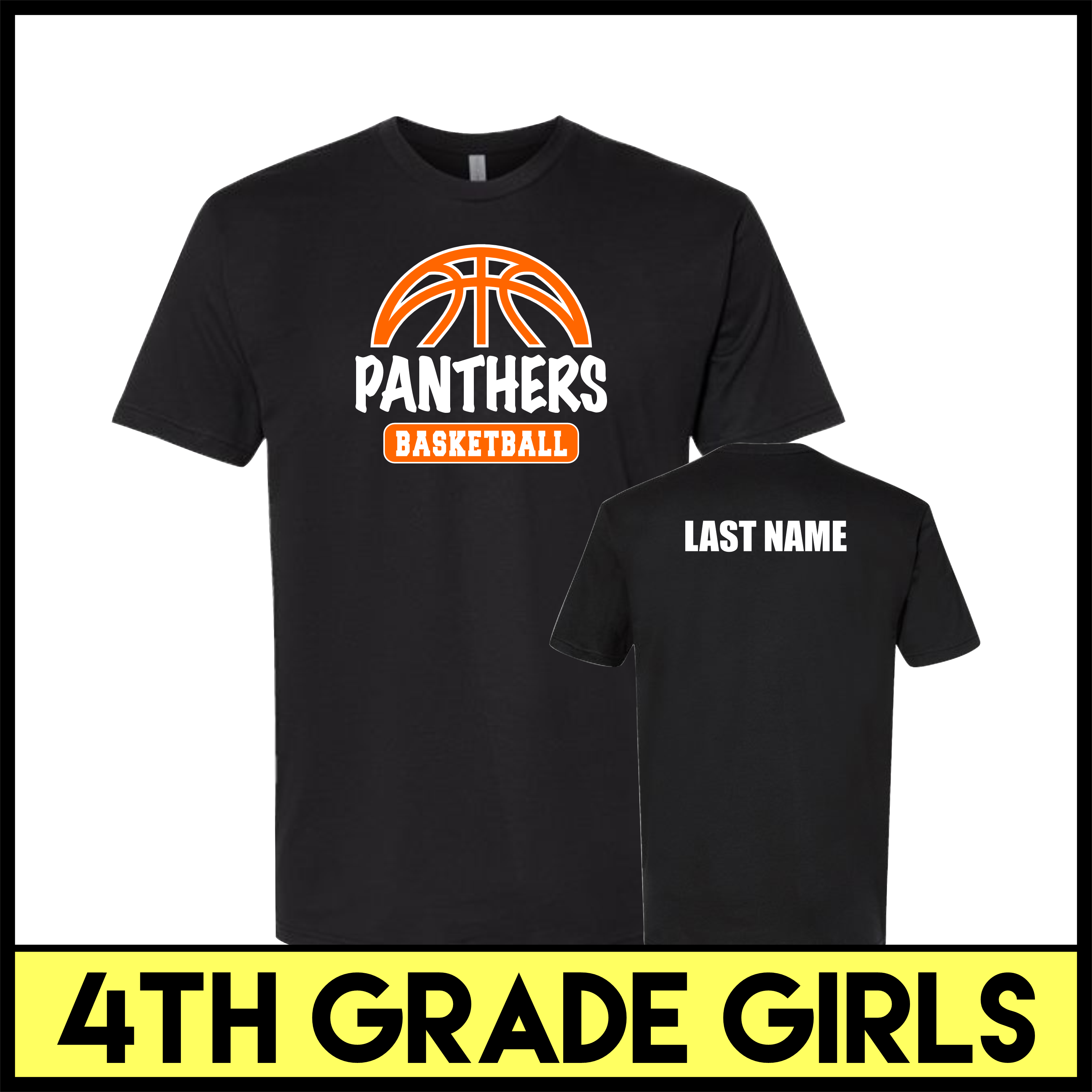 MC Pee-Wee Basketball 4th Grade Girls Short Sleeve T-Shirt