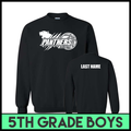 MC Pee-Wee Basketball 5th Grade Boys Sweatshirt