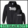 MC Pee-Wee Basketball 5th Grade Boys Hoodie