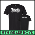 MC Pee-Wee Basketball 5th Grade Boys Short Sleeve T-Shirt