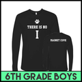 MC Pee-Wee Basketball 6th Grade Boys Long Sleeve T-Shirt