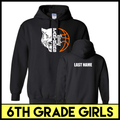 MC Pee-Wee Basketball 6th Grade Girls Hoodie