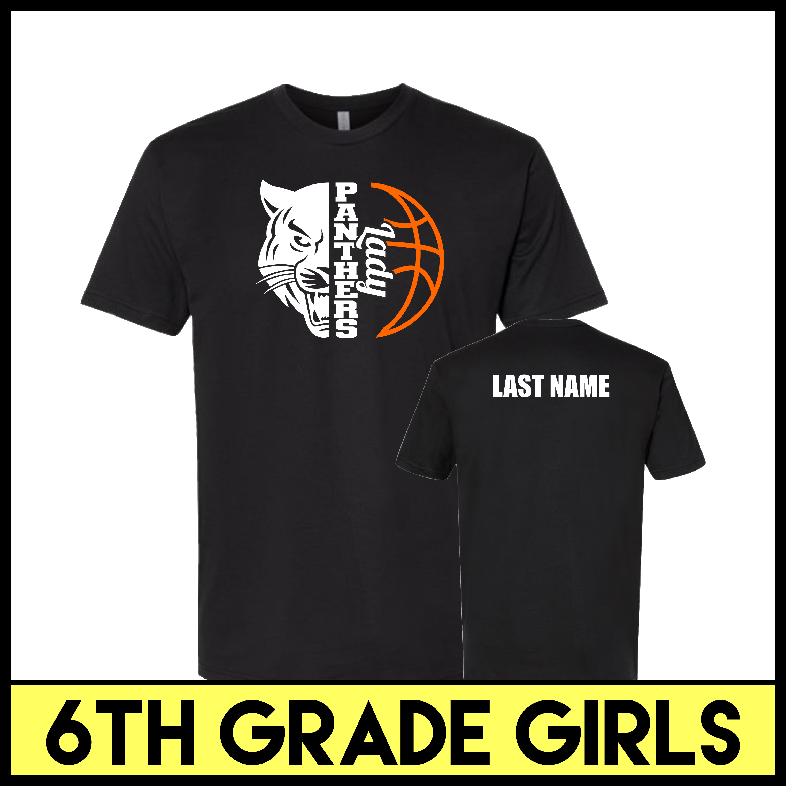 MC Pee-Wee Basketball 6th Grade Girls Short Sleeve T-Shirt