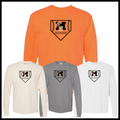 MCYDS PLATE LOGO Long Sleeve Comfort Colors Cotton T-Shirt