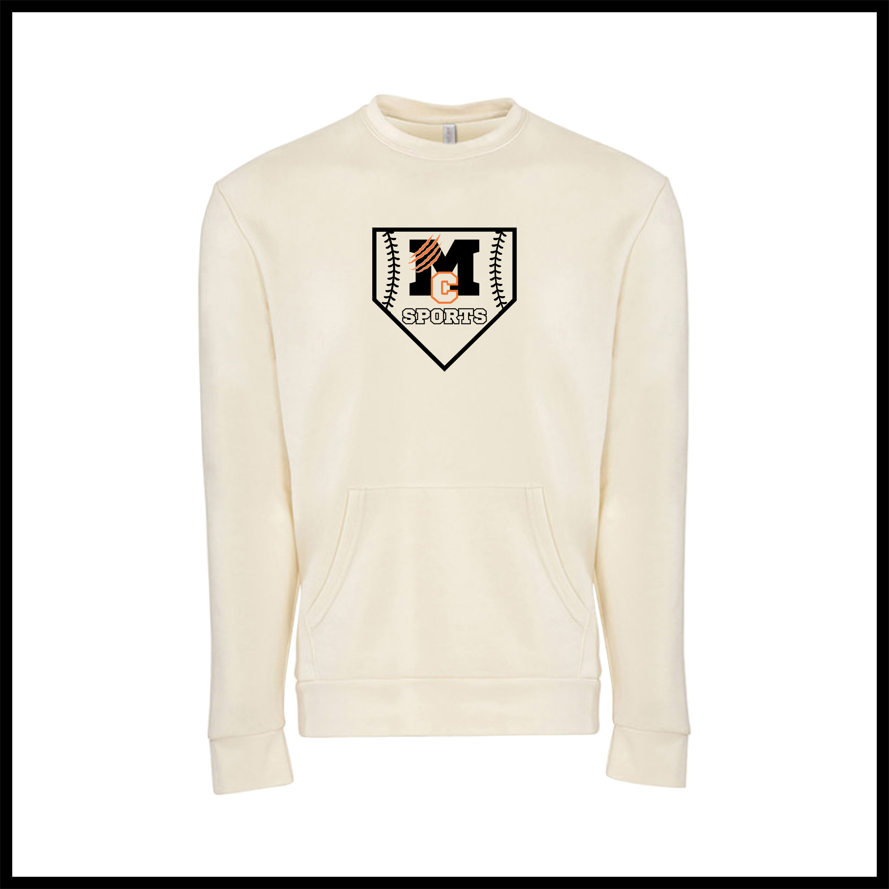 MCYDS PLATE LOGO Cotton Blend *POCKET* Crewneck Sweatshirt