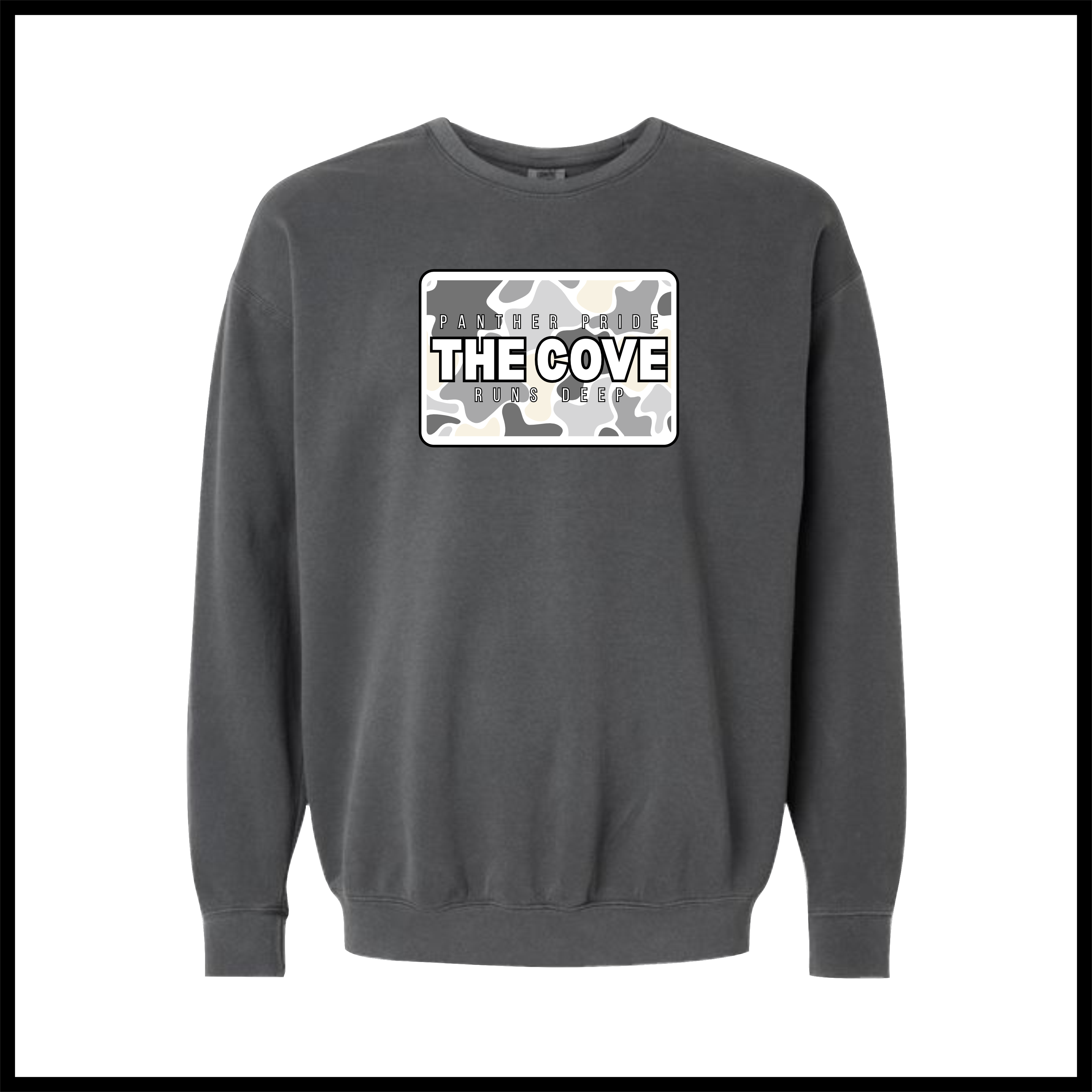 MCYDS CAMO PRINT Comfort Colors Cotton Crewneck Sweatshirt