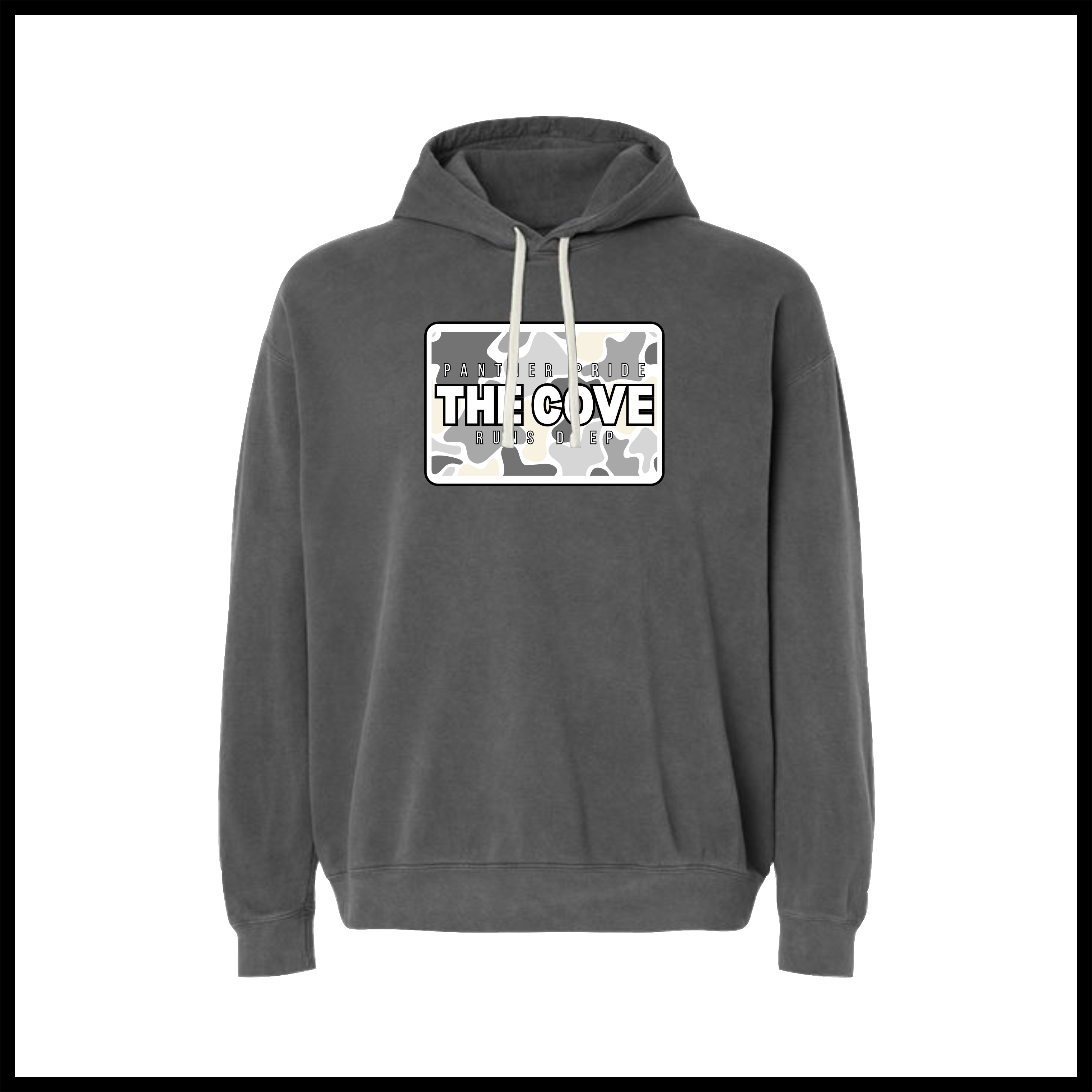 MCYDS CAMO PRINT Comfort Colors Cotton Hoodie Sweatshirt