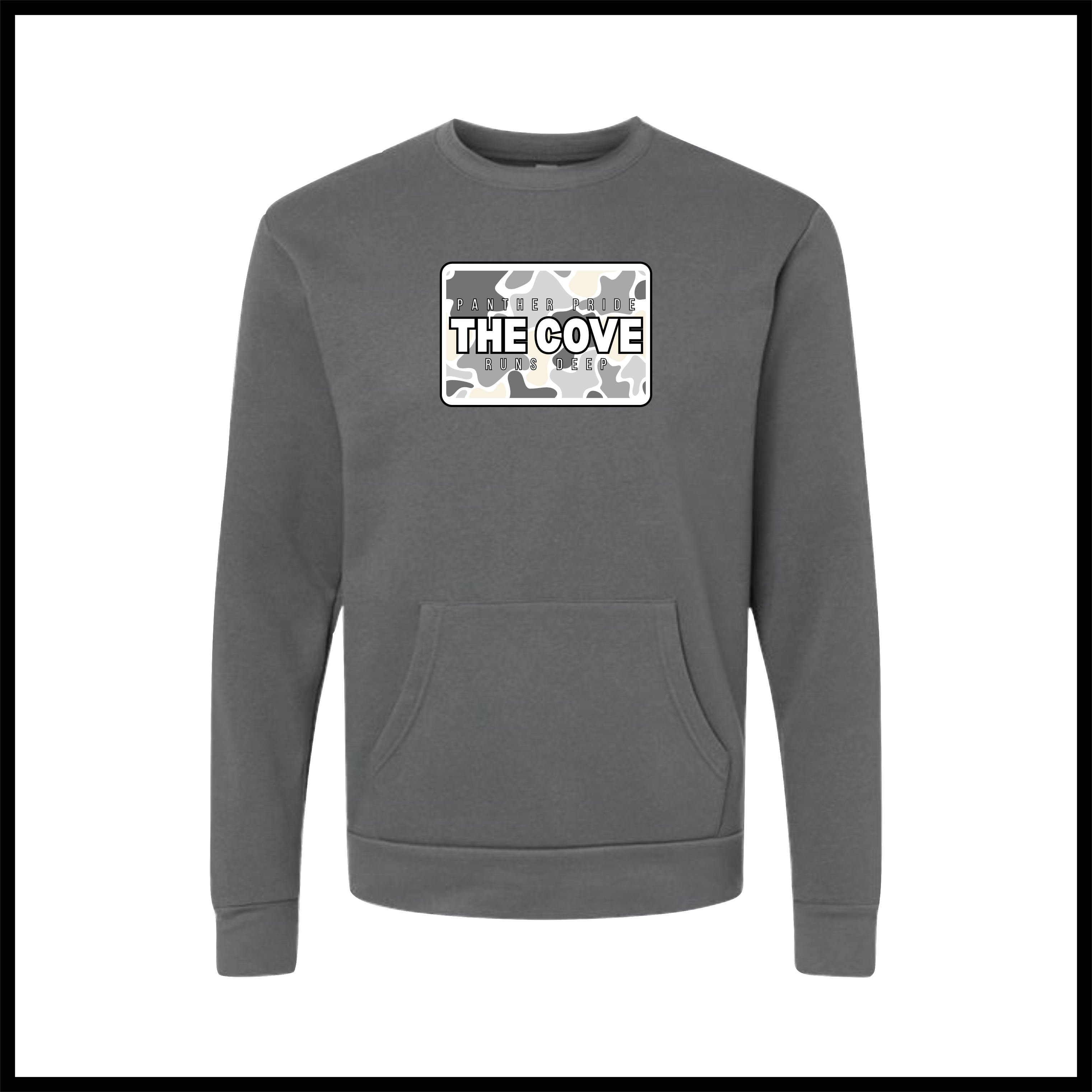 MCYDS CAMO PRINT Cotton Blend *POCKET* Crewneck Sweatshirt