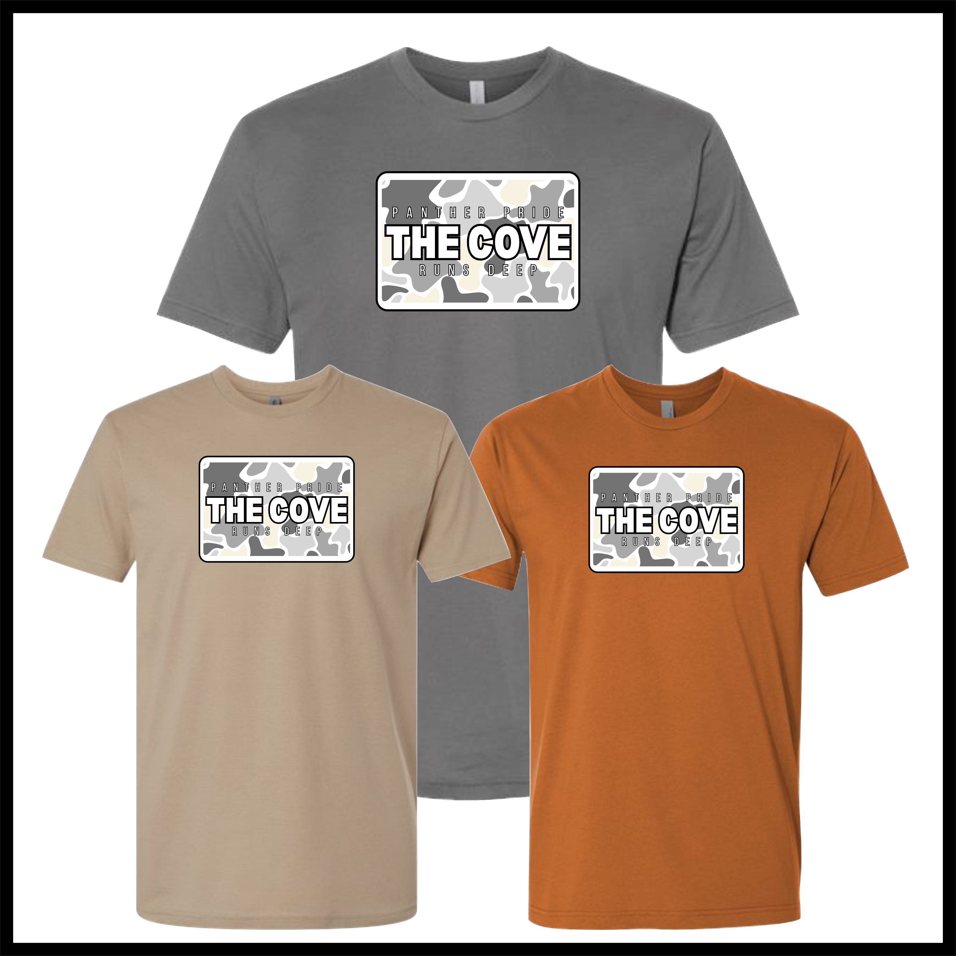 MCYDS CAMO PRINT Short Sleeve Ringspun Cotton T-Shirt