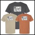 MCYDS CAMO PRINT Short Sleeve Comfort Colors T-Shirt