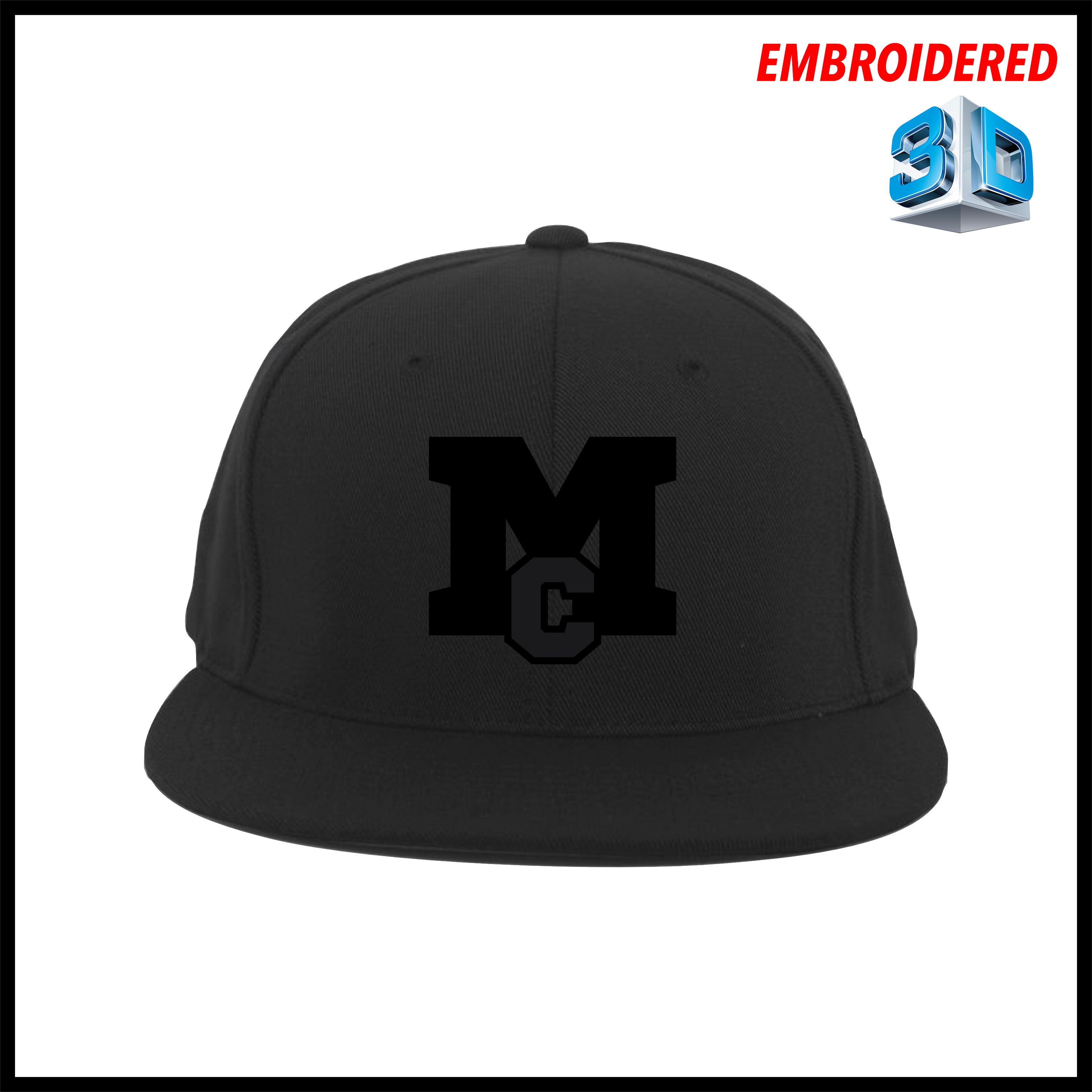 MCYDS FlexFit Hat *BLACKOUT*