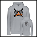 MCYDS SPONSOR SHIRT 100% Poly Wicking Hoodie Sweatshirt