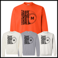 MCYDS STACKED BASEBALL Cotton Blend Crewneck Sweatshirt