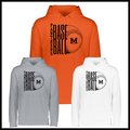 MCYDS STACKED BASEBALL 100% Poly Wicking Hoodie Sweatshirt