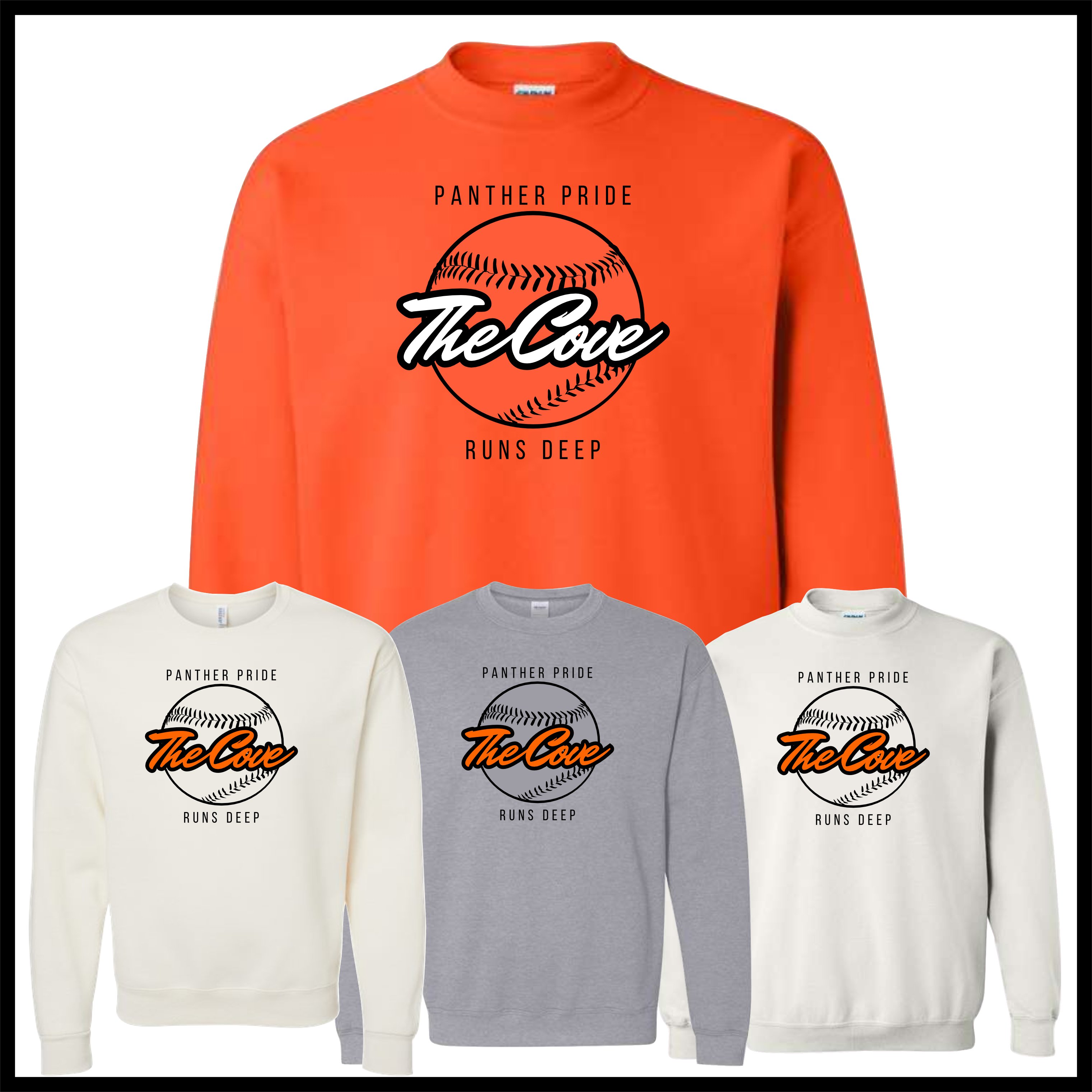 MCYDS THE COVE Cotton Blend Crewneck Sweatshirt