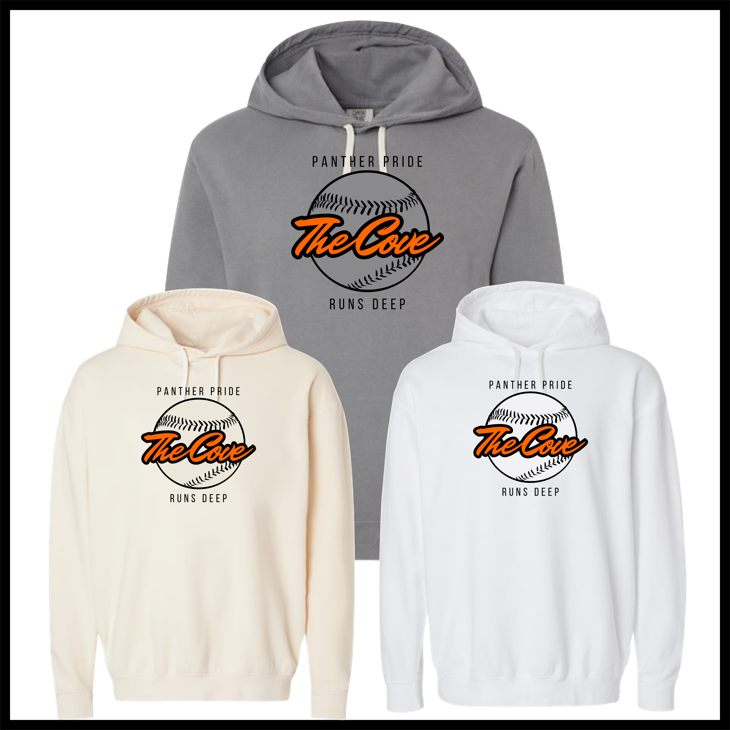 MCYDS THE COVE Comfort Colors Cotton Hoodie Sweatshirt