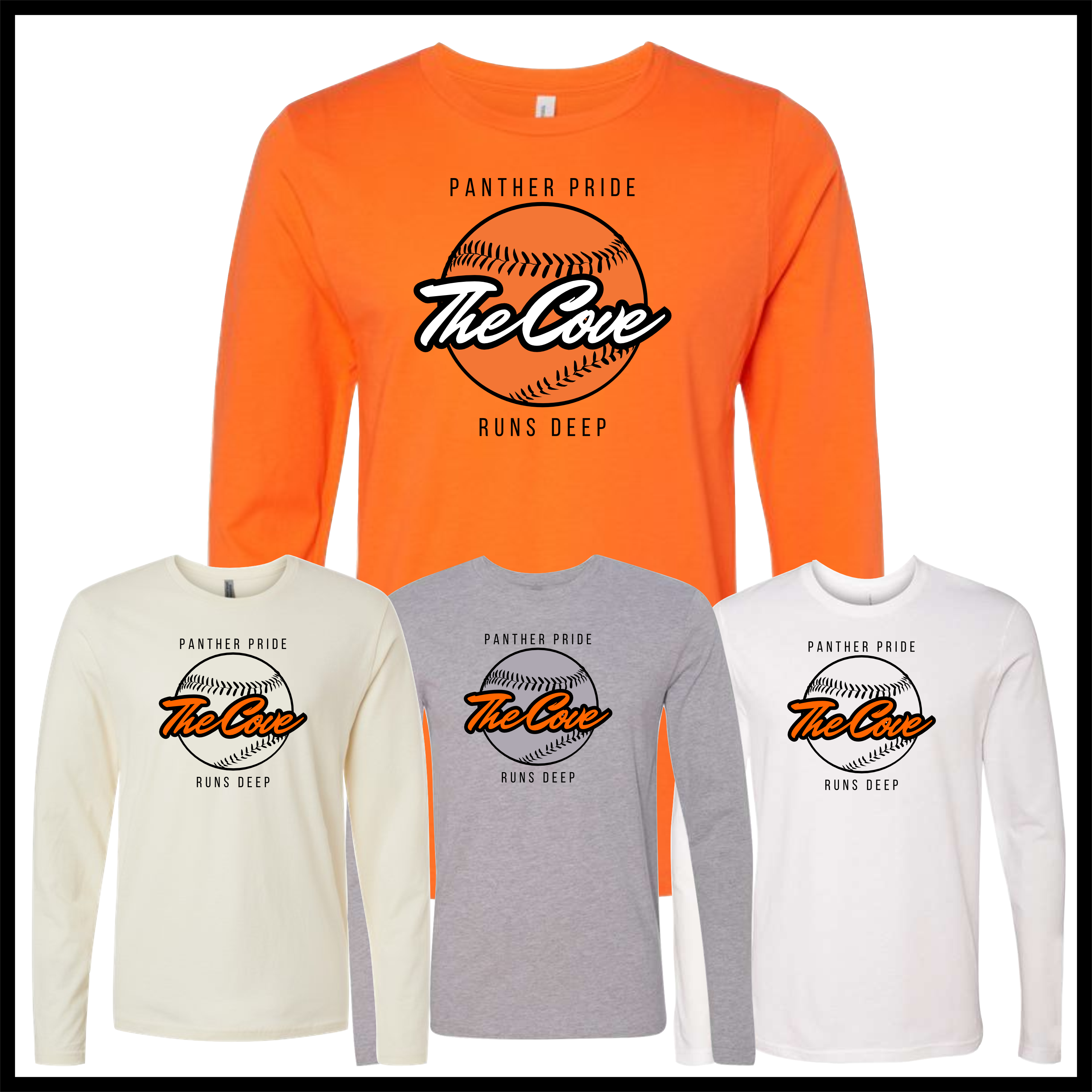 MCYDS THE COVE Long Sleeve Ringspun Cotton T-Shirt