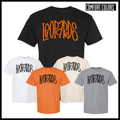 MES Leopards Text Print Short Sleeve Comfort Colors T-Shirt